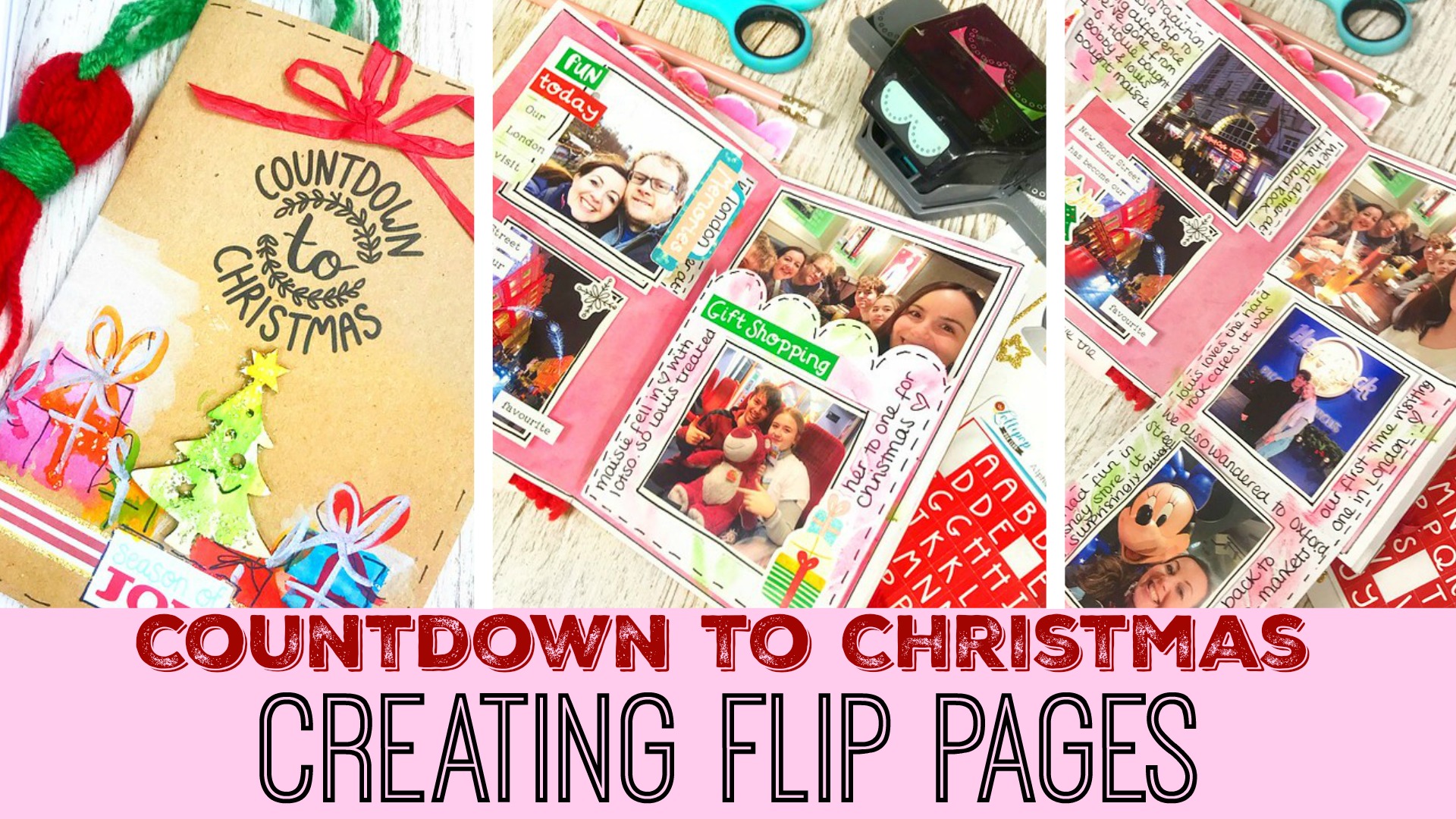 Countdown to Christmas - Creating Flip Pages - with video - Lollipop ...